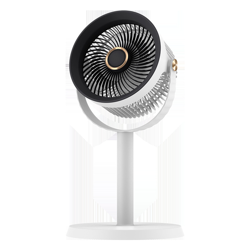 Légkörforgató ventilátor, csendes asztali és álló kivitel, 3 lapát, újratölthető, távirányító, modell F900