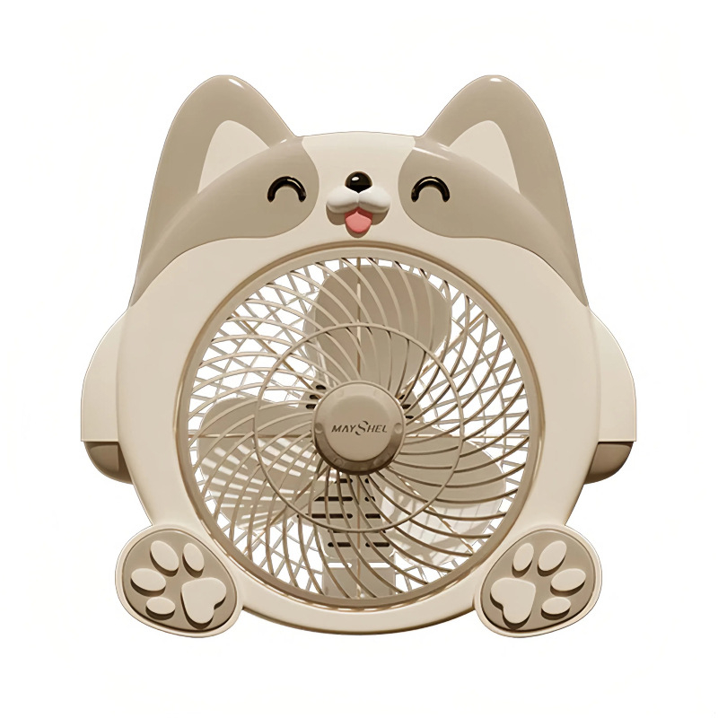 Meishier asztali ventilátor, csendes működés, forgó fej, hordozható, erőteljes és kompakt diákoknak és otthonra