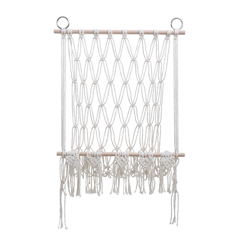 Ručna boemska mreža za igračke – dekorativna viseća oprema za dječju sobu