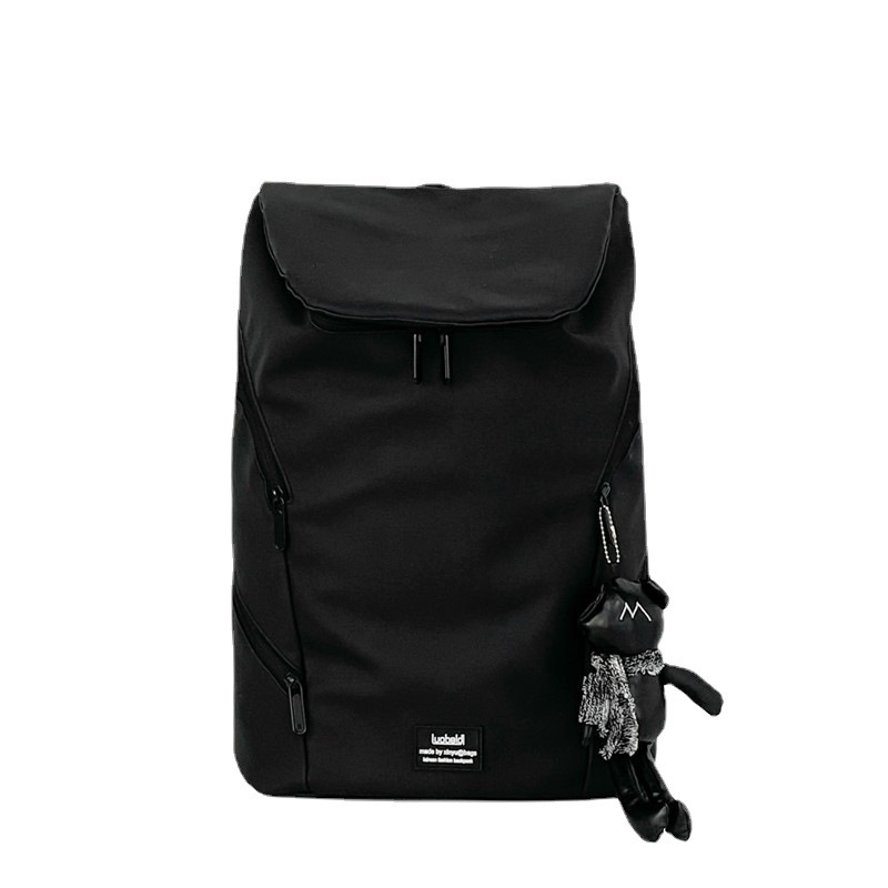 Uniszex utazó hátizsák, 36–55 L, egyszínű, minimalist, 16 hüvelykes laptophoz, utcai stílus
