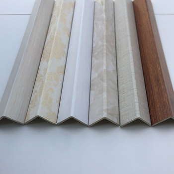 Γωνιακή ταινία προστασίας τοίχων PVC, ματ μαύρη, με ορθογώνιο γωνιακό προφίλ