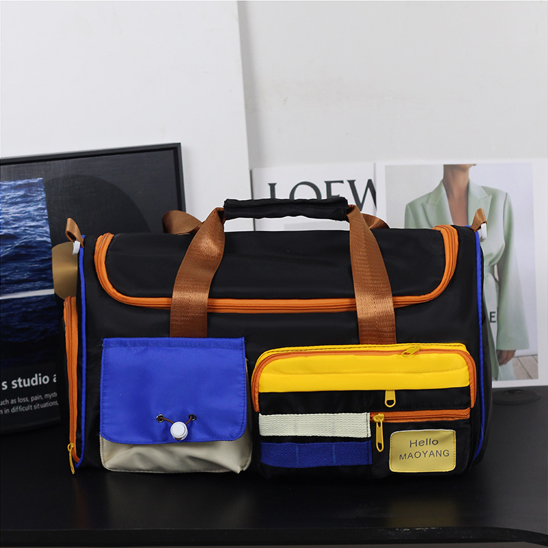 Unisex putna torba, velika kapaciteta 20–35 L, lagana od poliestera, vodootporna, za sport i fitness, torba za majčinstvo i skladištenje
