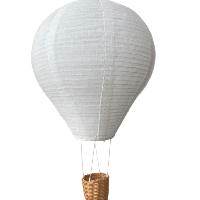 Vintage stil, ručno izrađena tkanina, s organičkim linijama, viseći balon abažur za kućnu dekoraciju