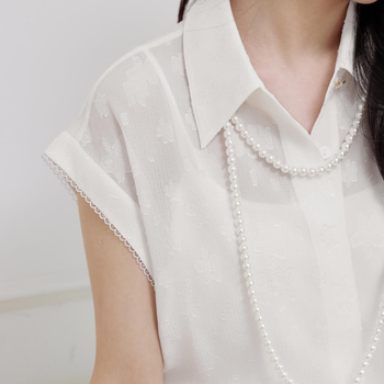 Yi Style finom jacquard chiffon felső és elegáns sütemény-stílusú ruha nőknek, két darabos készlet nyár 2026
