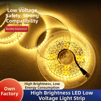 2835 LED-szalag, alacsony feszültségű, öntapadó, 12V, lineáris világítás, 120 LED