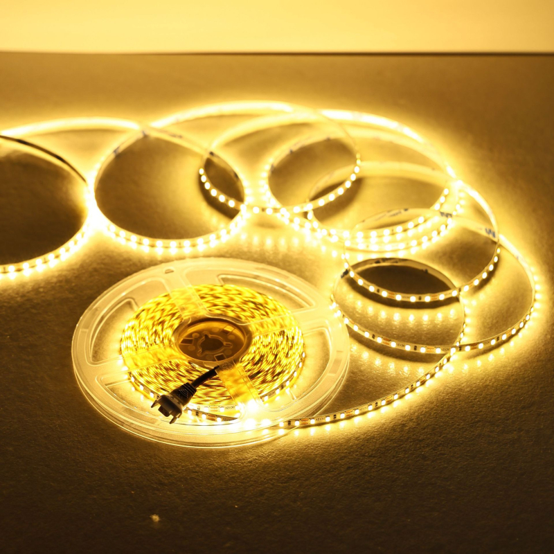 2835 LED-szalag, alacsony feszültségű, öntapadó, 12V, lineáris világítás, 120 LED