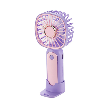 2026 USB nabíjateľný ručný ventilátor, mini prenosný stolový ventilátor so vstavanou batériou, 5 lopatiek, tichý pod 36 dB, 3 rýchlosti, hmotnosť 70 g, rozmery 15,8 × 7 × 5,8 cm, funkcia powerbanky