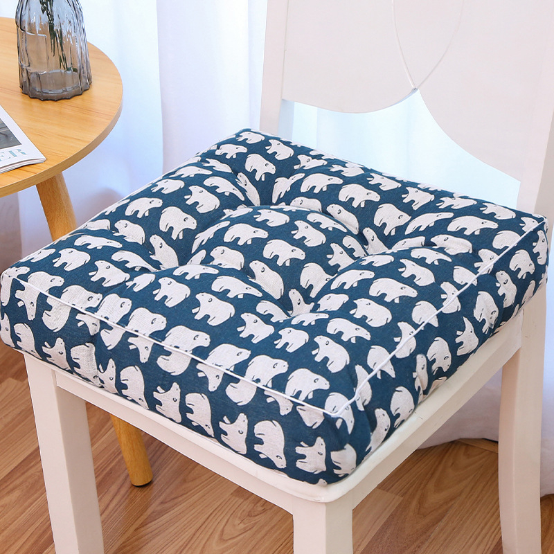 10 cm vastag négyszögletes székpárna tatami stílusban, puha