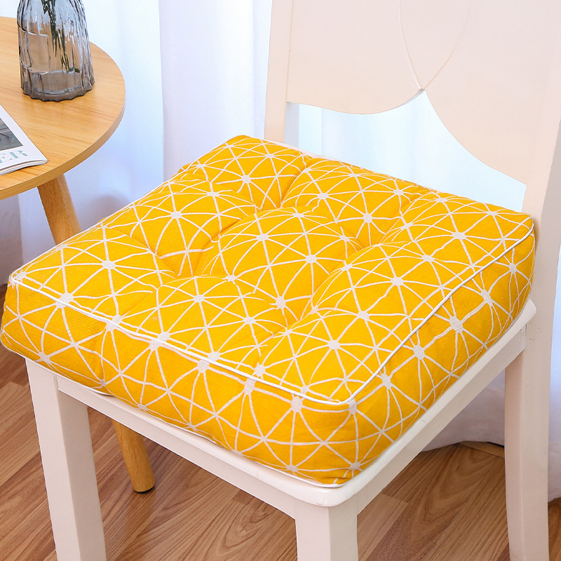 10 cm vastag négyszögletes székpárna tatami stílusban, puha