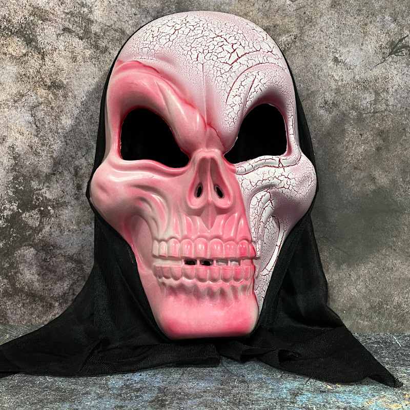 Halloween koponya horror maszk cosplayhoz és bulizáshoz