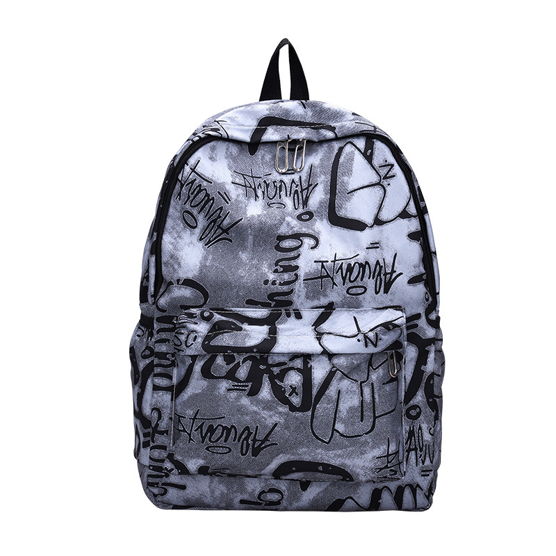 Graffiti hátizsák 36–55L, nylon, uniszex, 16 hüvelykes laptophoz, egyetemi stílus