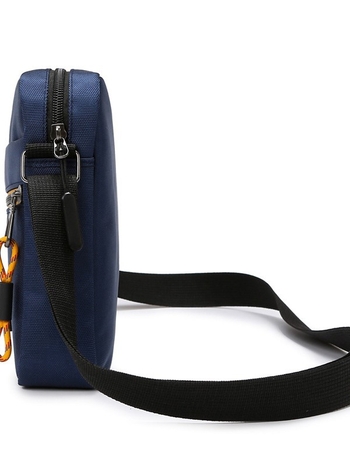 Geantă crossbody pentru bărbați, pentru muncă și pentru călătorii, capacitate mare, compartimente multiple, stil urban simplu, nylon, compatibilă cu laptop de 8 inci