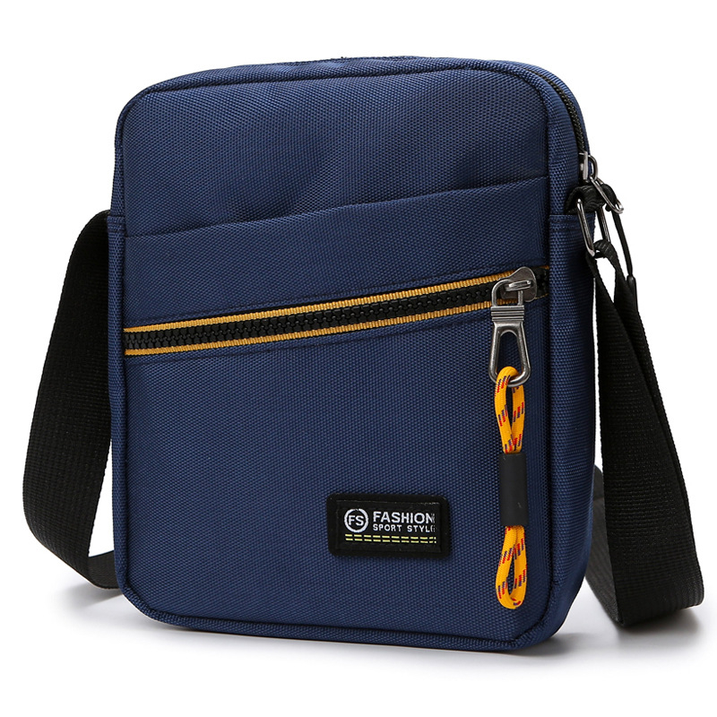 Geantă crossbody pentru bărbați, pentru muncă și pentru călătorii, capacitate mare, compartimente multiple, stil urban simplu, nylon, compatibilă cu laptop de 8 inci