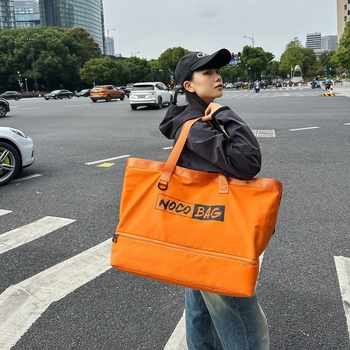 Torba za putovanje velikog kapaciteta 20–35L, unisex, lagana, ručna nosivost, od Oxford platna, sportska/fitness torba, street fashion stil