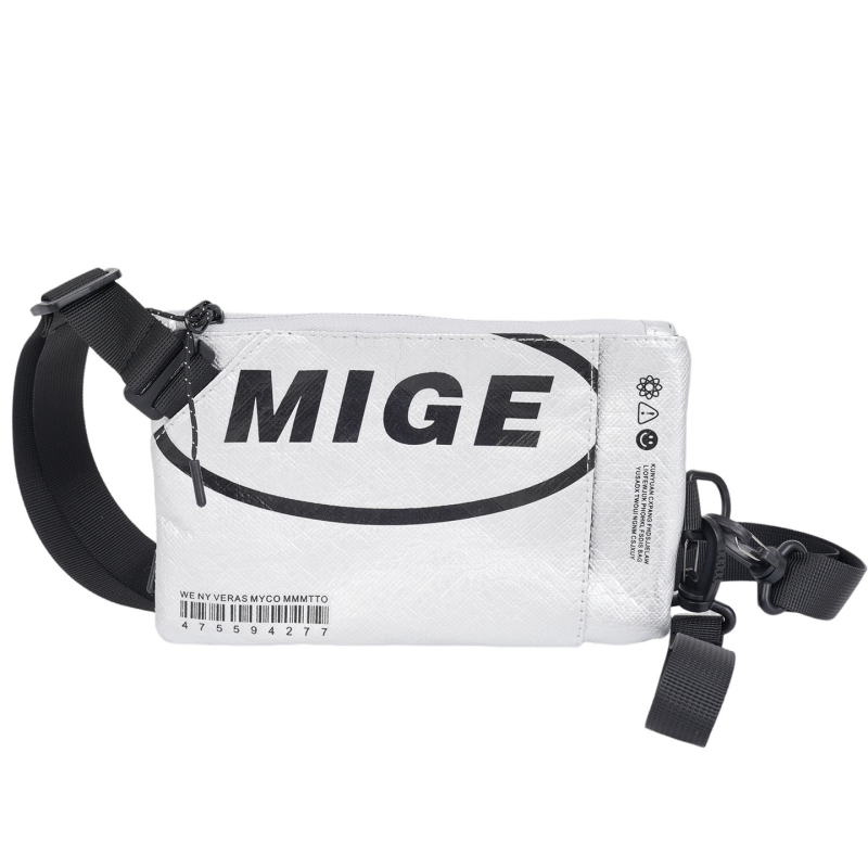 Geantă crossbody pentru bărbați, stil japonez, cu buzunar pentru monede și chei, stil Ins
