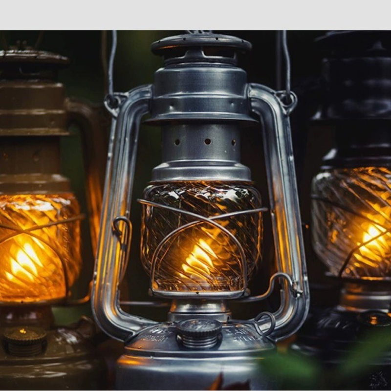 Sklenené tienidlo na petrolejovú lampu, vhodné na kempovanie v prírode, kompatibilné s Feuerhand 276 Dietz