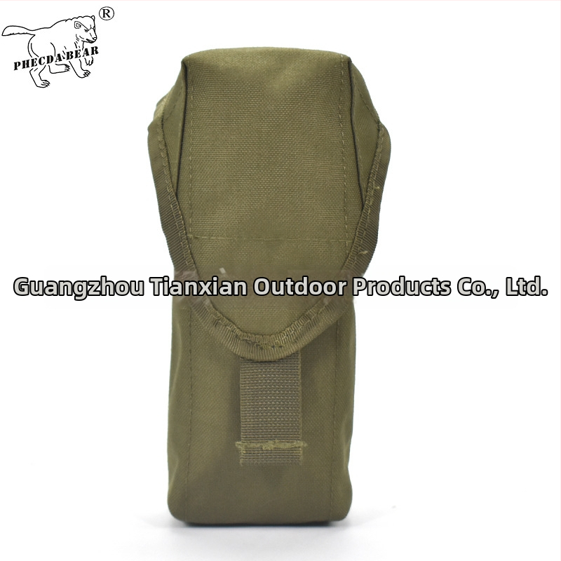 Tianji Outdoor 6SH117 Geantă pentru accesorii cu două straturi, camuflată, demontabilă, rezistență la colorare nivel 4, finisaj impermeabil, filigran