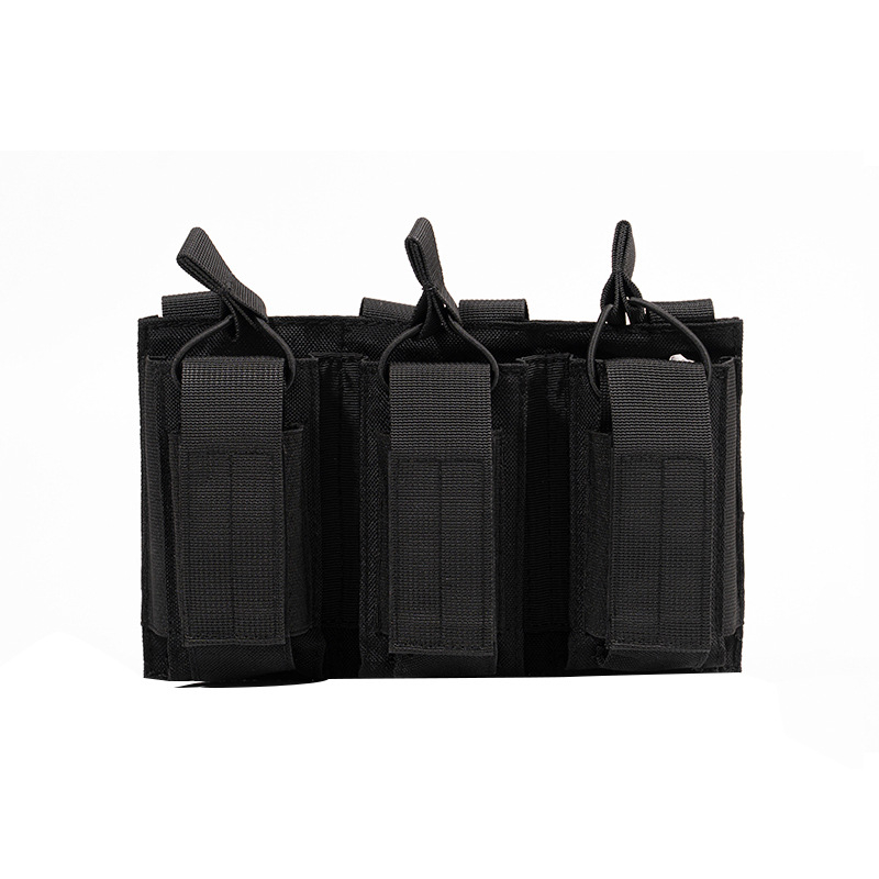 Set triplu de buzunare pentru magaziile pistolului – husă tactică pentru vestă de exterior