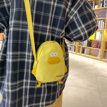Slatka crtani crossbody torba za žene, mala torba za ramena s motivom životinje