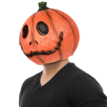 Halloween mosolyogó tök maszk karneválra – horror hangulatú álarc