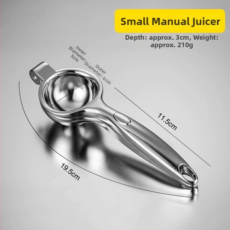 Storcător manual de lămâie din aliaj de zinc, pentru uz casnic, presă de citrice, multifuncțional