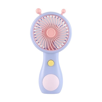 Fejlesztett csiga alakú kézi USB-töltésű mini ventilátor, hordozható, rendkívül csendes