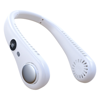 Nyakventilátor lapát nélküli USB-töltésű, csendes, hosszú üzemidejű, hordozható kültéri mini turbóventilátor