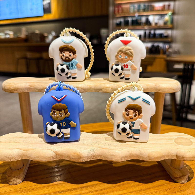 2026 Cupa Mondială la Fotbal – breloc anti-stres, jucărie de strâns, pandantiv pentru geantă, mic cadou, material din silicon