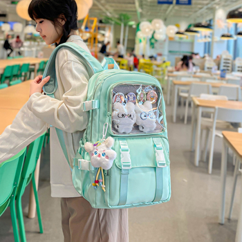 Japán stílusú Ita hátizsák, nagy kapacitású diákok és egyetemisták számára, merch tárolására anime rendezvényeken