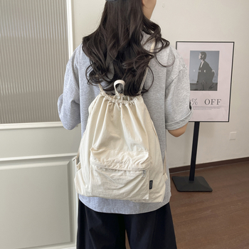 Japán stílusú könnyű és minimalistás hátizsák utazáshoz és iskolába, uniszex