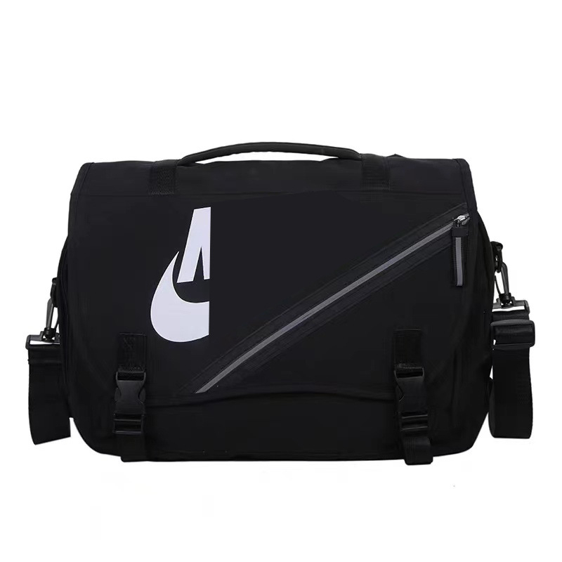 Geantă NK fashion pentru bărbați și femei, cu curea peste umăr, bandă reflectorizantă, 20–35L, țesătură Oxford