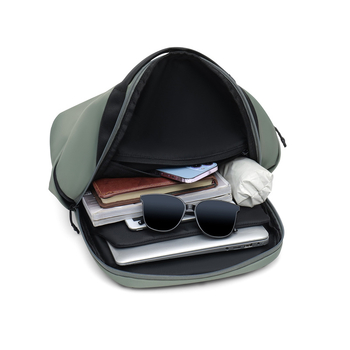 Rucsac unisex pentru laptop de 16 inch, nylon, ușor, cu un singur compartiment, stil business, capacitate mare, culoare solidă, model primăvara 2025