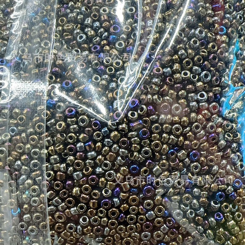 Arannyal és ezüsttel bevont üveggyöngyök, 4 mm, DIY karkötő és nyaklánc készítéséhez, szétválasztó gyöngyök
