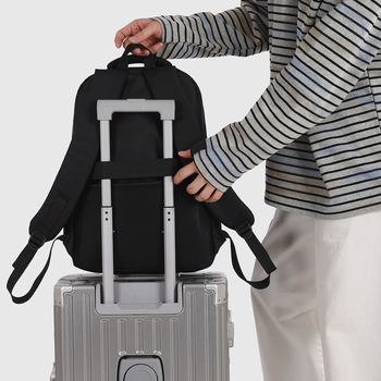 Rucsac unisex pentru călătorii de afaceri, capacitate mare 36–55 L, culoare solidă, pentru laptop de 15 inch