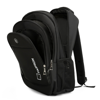 Rucsac unisex pentru călătorii de afaceri, capacitate mare 36–55 L, culoare solidă, pentru laptop de 15 inch