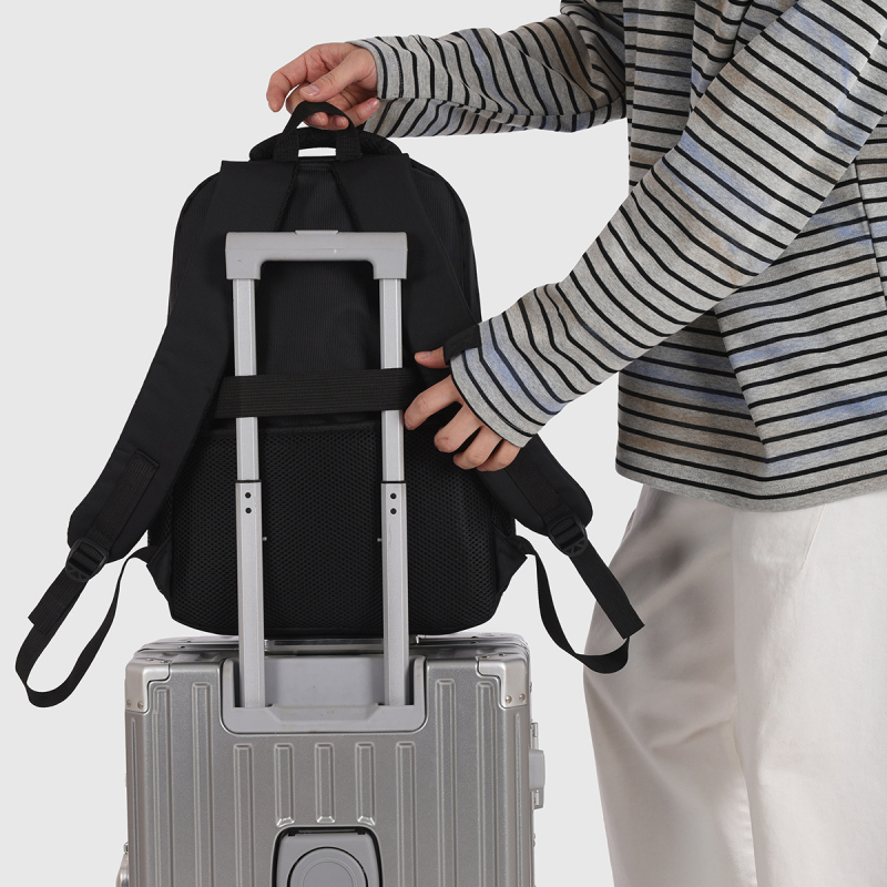 Rucsac unisex pentru călătorii de afaceri, capacitate mare 36–55 L, culoare solidă, pentru laptop de 15 inch