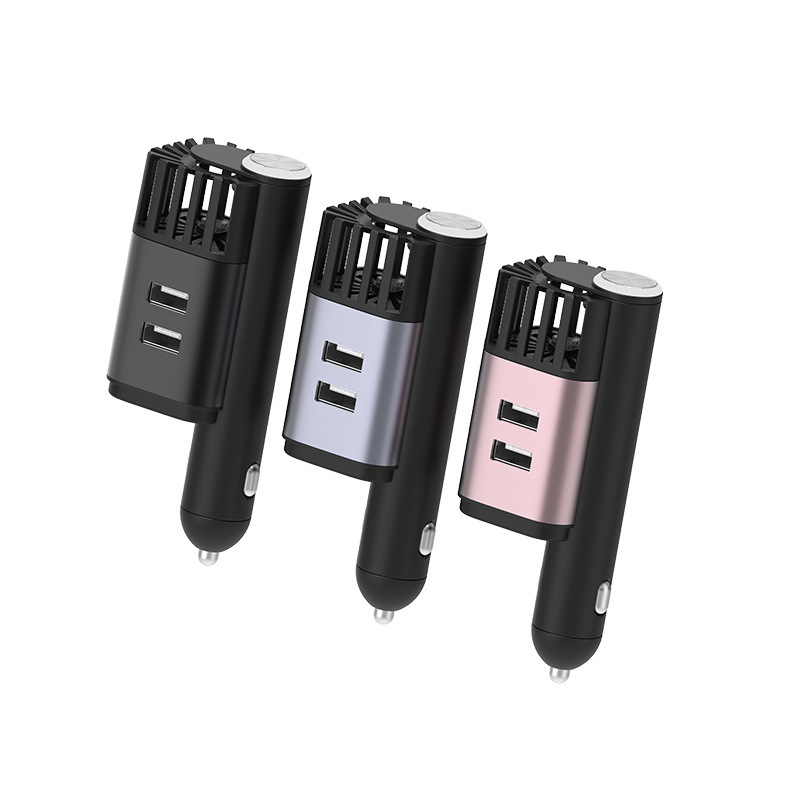 Αεροφυλάκτης αυτοκινήτου με USB φόρτιση, γρήγορη φόρτιση, αρνητικά ιόντα, μπαρ οξυγόνου, απομάκρυνση καπνών και οσμών