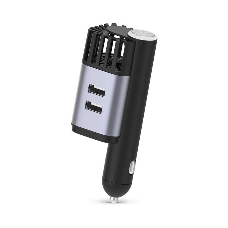 Αεροφυλάκτης αυτοκινήτου με USB φόρτιση, γρήγορη φόρτιση, αρνητικά ιόντα, μπαρ οξυγόνου, απομάκρυνση καπνών και οσμών