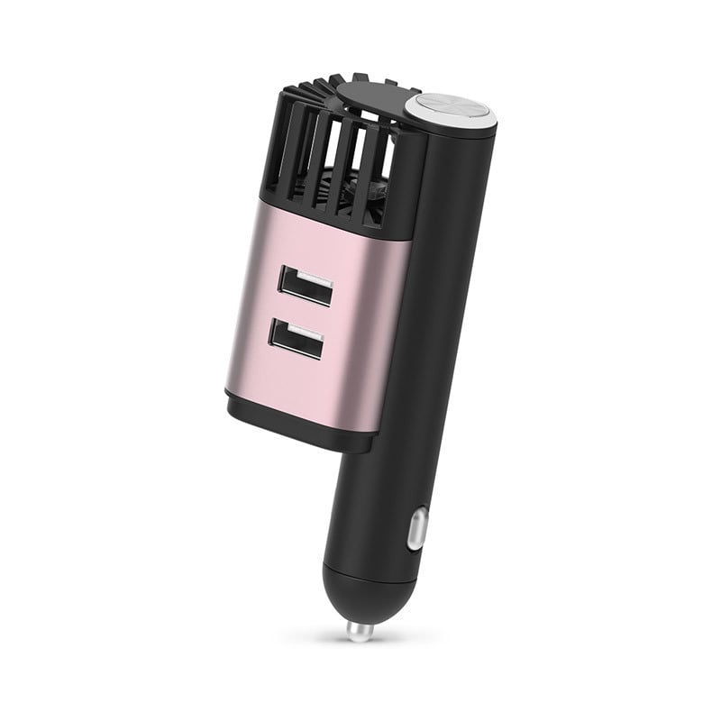 Αεροφυλάκτης αυτοκινήτου με USB φόρτιση, γρήγορη φόρτιση, αρνητικά ιόντα, μπαρ οξυγόνου, απομάκρυνση καπνών και οσμών