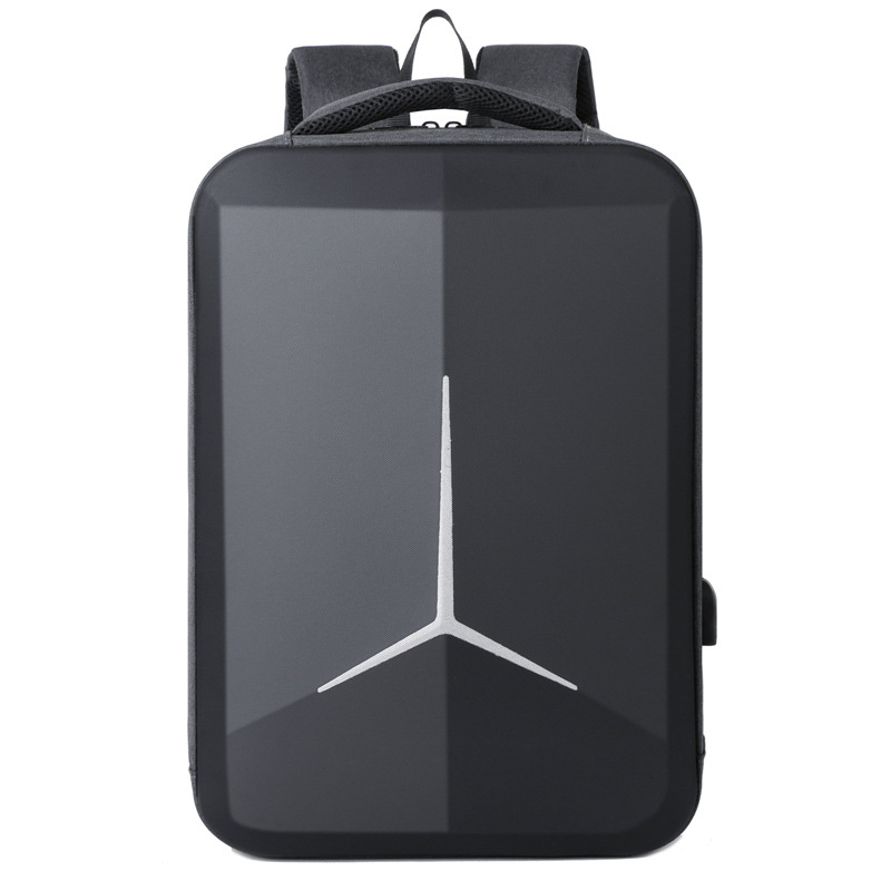 Rucsac cu husă rigidă pentru laptop până la 16 inch, ușor, impermeabil, pentru călătorii și birou, capacitate mare