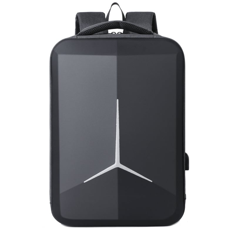 Rucsac cu husă rigidă pentru laptop până la 16 inch, ușor, impermeabil, pentru călătorii și birou, capacitate mare