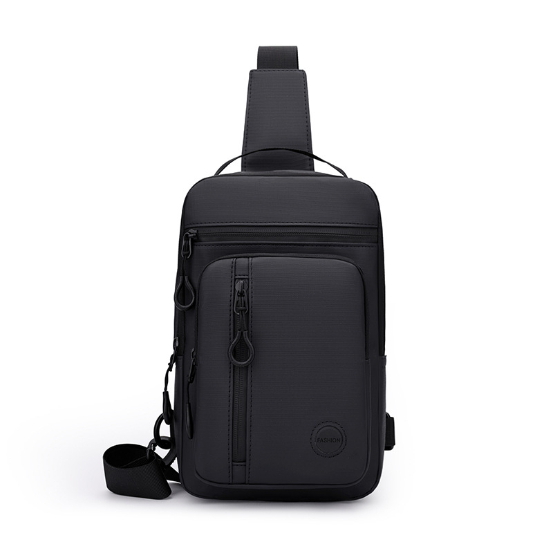 Geantă crossbody pentru bărbați din nylon, multifuncțională, ușoară, cu capacitate mare, pentru utilizare outdoor casual