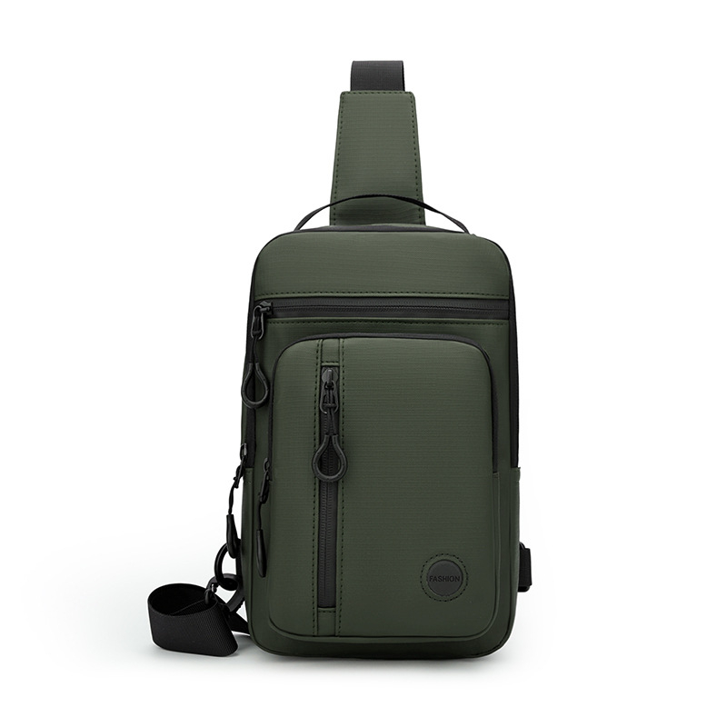 Geantă crossbody pentru bărbați din nylon, multifuncțională, ușoară, cu capacitate mare, pentru utilizare outdoor casual