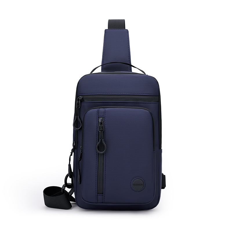 Geantă crossbody pentru bărbați din nylon, multifuncțională, ușoară, cu capacitate mare, pentru utilizare outdoor casual