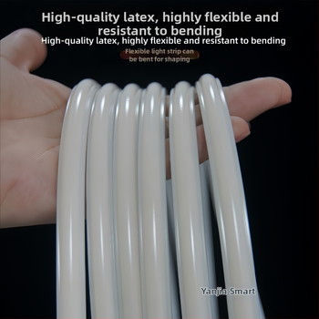 COB nagyfeszültségű driver nélküli LED-szalag, IP65 vízálló lineáris LED-szalag, 220/110 V, 240 LED, 10 W/m, 10 cm-enként vágható