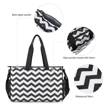 Geantă pentru mamă cu capacitate mare, izolație pentru sticle, curea de umăr crossbody, spațiu de depozitare multifuncțional