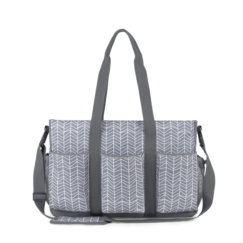 Geantă pentru mamă cu capacitate mare, izolație pentru sticle, curea de umăr crossbody, spațiu de depozitare multifuncțional