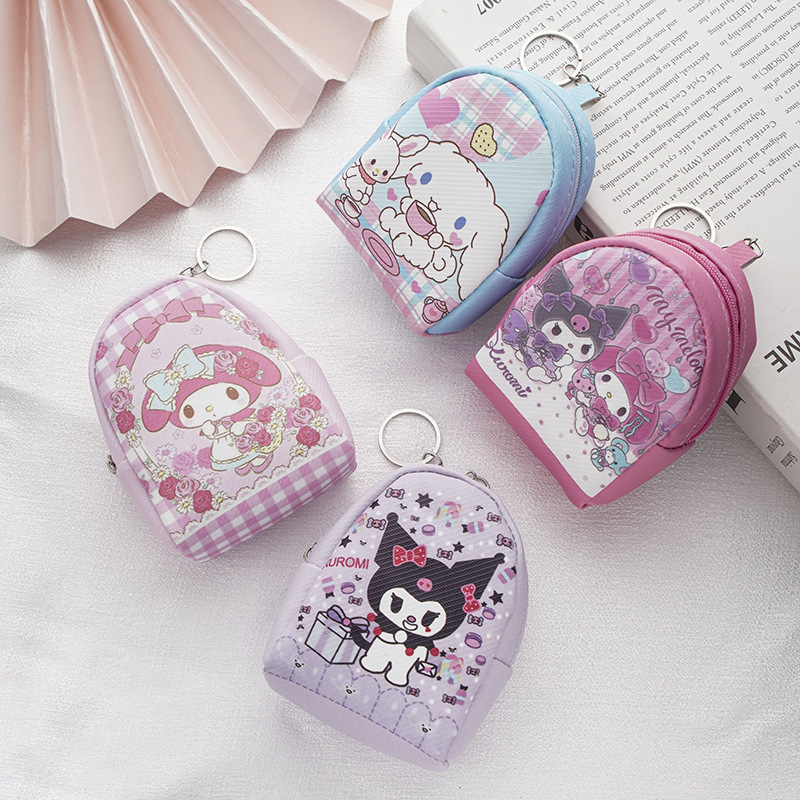 Melody Sanrio Mini Iskolatáska, Mini Iroda Kellékek Doboz, Teljes Kreatív Készlet Lányoknak, Pénztárca