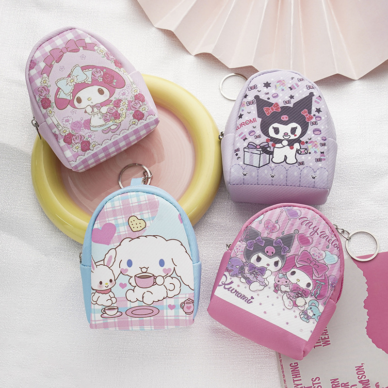 Melody Sanrio Mini Iskolatáska, Mini Iroda Kellékek Doboz, Teljes Kreatív Készlet Lányoknak, Pénztárca