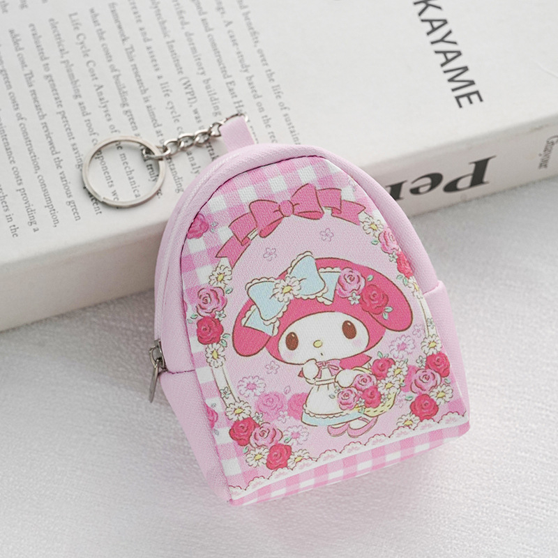 Melody Sanrio Mini Iskolatáska, Mini Iroda Kellékek Doboz, Teljes Kreatív Készlet Lányoknak, Pénztárca